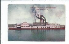 Postcard Post Card Buffalo Iowa Ia Steamer Albatross picture