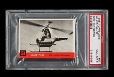 1956 🚁 TOPPS JETS Hiller YH-32 #51 PSA-8 Pop 6/Only 1 Graded Higher picture