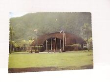 Vintage Postcard Legislature Building American Samoa Posted 1984 Travel Island picture