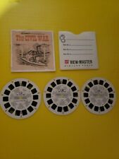 Vintage View-Master The Civil War Booklet and Reels picture