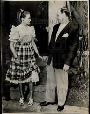 1959 Press Photo Actress Laraine Day & Leo Durocher - hpp42246 picture