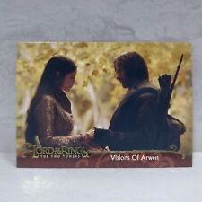 LOTR The Two Towers A Vision Of Arwen #28 Card Topps 2002 picture