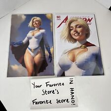 ACTION COMICS #1053 WILL JACK POWER GIRL VIRGIN VARIANT-A & B SET SOLD OUT HOT picture