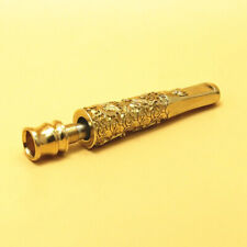 Solid Brass Small Size Cigarette Holder Cigarette Filter Pipe, Length - 2.4