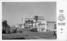 Sunset Boulevard Hollywood California 1950s OLD PHOTO picture