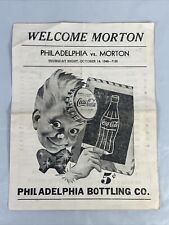 Vintage Philadelphia Mississippi 1948 Tornados vs Morton Panthers Football WOW picture