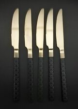 Set of 5, 9” Black DISNEY PARKS 50th Luxe Mickey Icon Knife picture