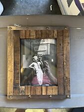 Coke Picture Framed Great Wood Frame Looks Like Barnwood Great Photo Only $15 picture