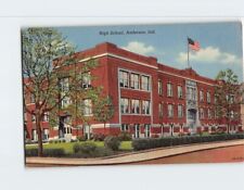 Postcard High School Anderson Indiana USA picture