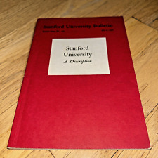 STANFORD UNIVERSITY BULLETIN, 1946 - STANFORD UNIVERSITY, A DESCRIPTION 51 Pages picture