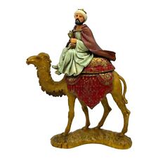 Vintage Landi Italy Nativity Set Wise Man Camel Red Cape Figure Replacement picture