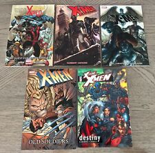 X-Men Lot Of 5 Different Series Marvel Comics Graphic Novel TPBs 2001-2014 picture
