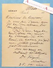 ● L.A.S circa 1890 Paul FREZEL born in Varilhes (Ariège) doctor senator letter picture