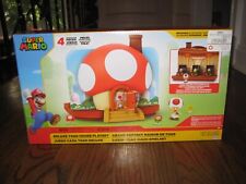 Jakks Pacific Nintendo Super Mario Deluxe Toad House Playset-NEW picture