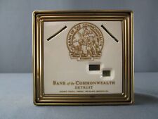 Vintage 1949 SAFE COIN CALENDAR BANK Bank of the Commonwealth DETROIT   picture