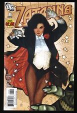 Zatanna #11 VF+ 8.5 Adam Hughes Cover DC Comics 2011 picture