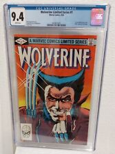 Wolverine Limited Series #1 CGC 9.4 1st Solo Wolverine White Pages Frank Miller picture