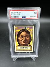 1952 Topps Look 'N See #58 Sitting Bull Indian Chief PSA 7 Near Mint NM picture