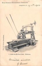 CPA 59 PROFESSIONAL SCHOOL OF ARMAMENTS WORKSHOP TOOLS PLANER (cpa rare picture