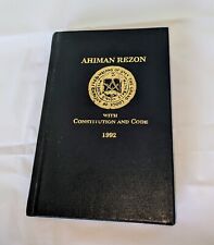 Ahiman Rezon With Constitution And Code picture