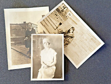 Vintage Photos-Late 1920's-Early 30's-Lovely Woman in New York-Lot of 3 picture