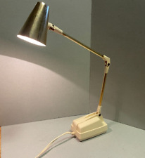 Vtg MCM Atomic Mod Space-Age Compact FOLDING Desk LAMP ~ WORKS & LOOKS PRISTINE picture