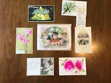 Antique Vintage Postcards Lot of 7 Mailed 1910, 1911 and Unposted picture