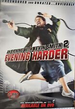 An evening With KEVIN SMITH 2 EVENING HARDER 27 X 40 DVD poster picture