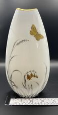 MCM Rosenthal Hand Painted Vase Signed 