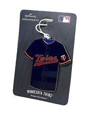 Hallmark Minnesota Twins MLB Uniform Jersey Metal Enameled Xmas Ornament NWT picture