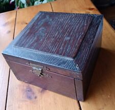 Vintage Hand Crafted Wooden Box  6