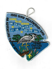 1995 Dixie Fellowship Patch OA Area SE5 Host Tomo Chi-Chi 119 Blue Heron [PD303] picture