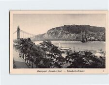 Postcard The Elisabeth Bridge Budapest Hungary picture