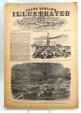 1864 Civil War pictorial FRANK LESLIE'S ILLUSTRATED NEWSPAPER Reissue picture