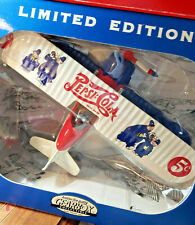 Limited Edition Pepsi Cola Co. Stearman 1932 Biplane Diecast Coin Bank Gearbox picture