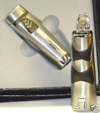 Artisian SATIN SILVER STEALTH Triple Flame JET Cigar Torch Lighter PUNCH picture