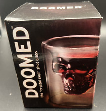 DOOMED Crystal Skull Shot Glass by Fred 2016 New picture