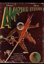 Amazing Stories v4 #11 February 1930 2.0 Good  Pulp picture