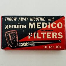 Vintage Medico Filters Pipe Filters 10 filters New Made in USA picture