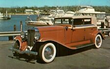Postcard-1932 Auburn V12 Convertible Sedan 