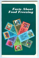 Vintage 1970s FACTS ABOUT FOOD FREEZING Booklet (Electric Energy Association) picture