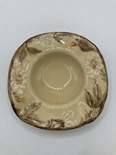 Vintage Franciscan Cafe Royal Floral Design 4.5 Inch Ashtray Unused Made in USA picture