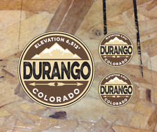 Durango Colorado Decal Sticker Animas Mesa Verde National Park Vinyl - 3 for 1 picture
