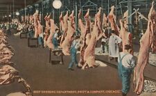 Postcard IL Chicago Beef Dressing Department Swift & Company Vintage PC G5273 picture