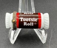 Tootsie Roll” PHB Midwest of Cannon Falls Porcelain Trinket Pill Hinged Box picture