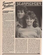 Catherine Mary Stewart  Magazine Photo Clipping 1 Page A10364 picture