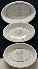 Disney Theme Parks Authentic Gourmet Mickey Nesting Set 3 Oval Baking Dishes picture