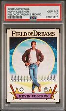 1990 Field Of Dreams Promo Kevin Costner PSA 10 Gem Mint Iconic Baseball Movie picture