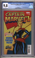 Captain Marvel Higher Further Faster #1 CGC 9.8 Ed McGuinness Cover Highest 2023 picture