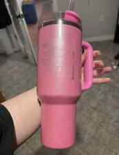 Limited Edition 40oz Tumbler-Starbuck❤Stanley Pink 2024 Summer Cup Gifts picture